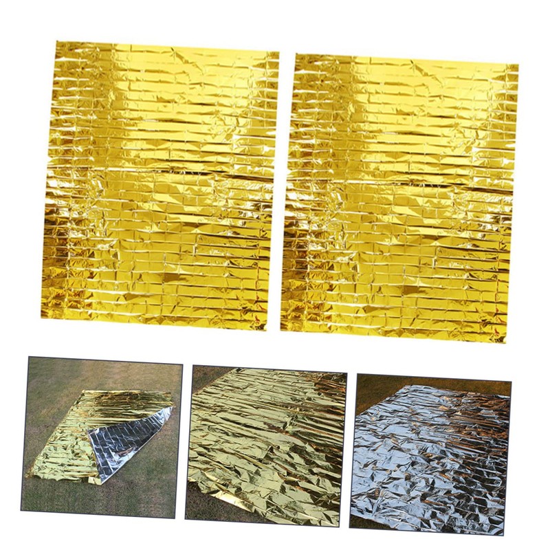 Sosoport Thermal Insulation Blanket Set Heavy Duty Emergency Tarp for