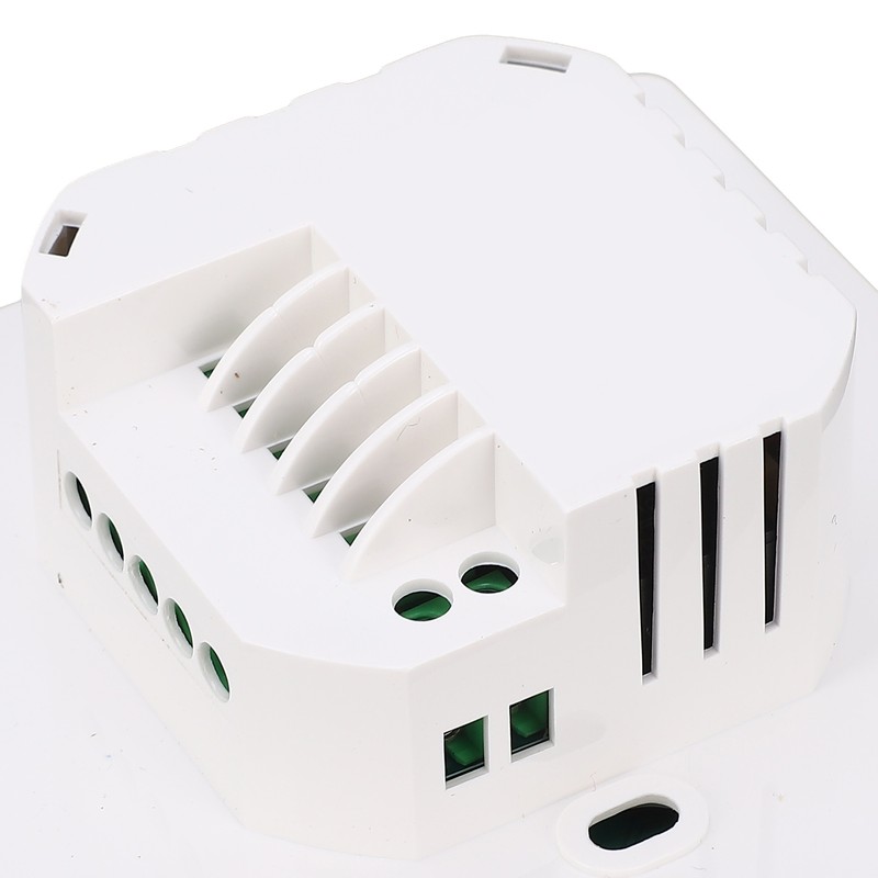 White Intelligent Thermostat Touch Screen 16A LCD Display Smart Temperature