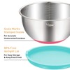 Wildone Mixing Bowls with Airtight Lids Set, 5PCS Stainless Steel