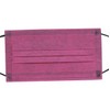 Amalet Roses Color Mask, Non-woven Fabric, Disposable, for Adults, Three-Layer