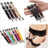 Jixin4you Women's Leg Garter, Stylish, Leg Ring, Socks Garter, Anti-Slip,