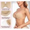 HANSCA Sticky Strapless Backless Push Up Bra for Women Plus