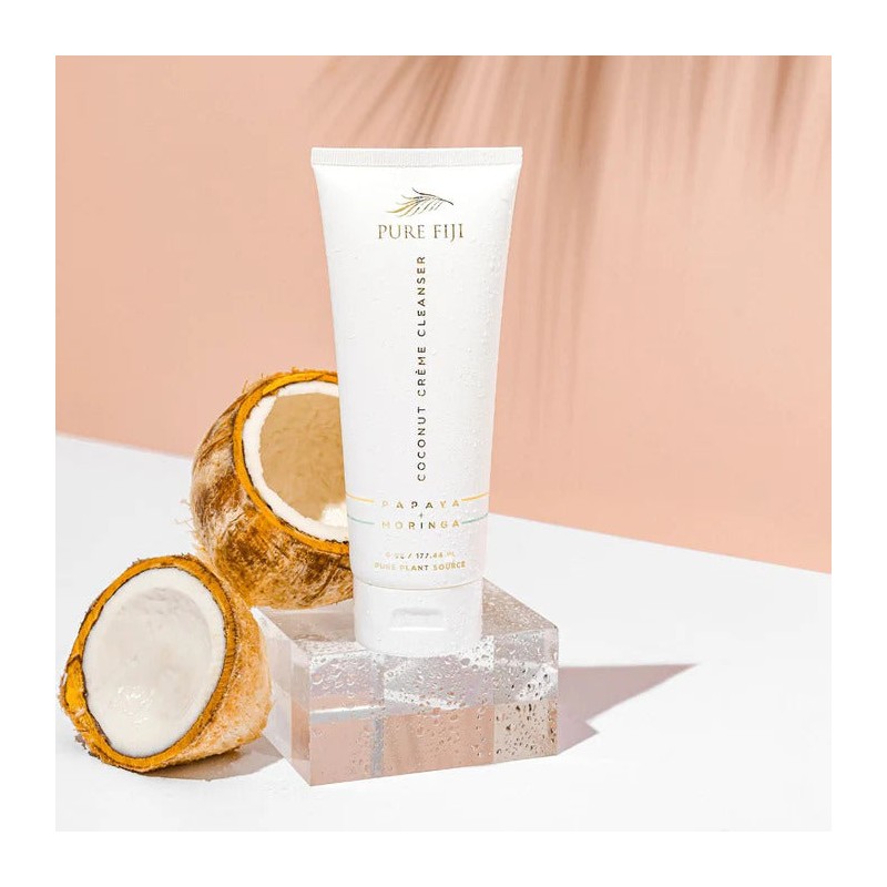 Pure Fiji Coconut Cleanser With Papaya & Moringa 175ml