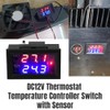 12V DC Thermostat Controller All-Purpose Digital Temperature Controller Thermostat with