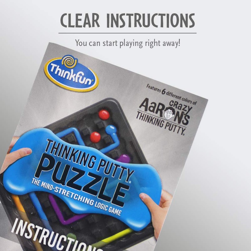 ThinkFun & Crazy Aaron's Thinking Putty Puzzle - STEM Brain