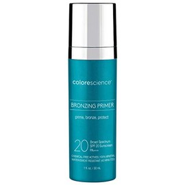 Colorescience Bronzing Primer SPF 20, Water Resistant Mineral Sunscreen, Broad Spectrum SPF 20 UVA/UVB Skin Protection, 1 Fl Oz (Pack of 1)