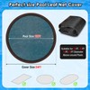 24ft Round Leaf Net Pool Cover, Pool Leaf Net Covers