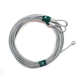 Garage Door Cables for Torsion Spring Doors, Door Height: 10',