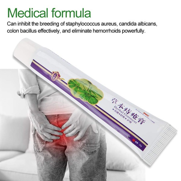 Herbal Hemorrhoids Ointment, Natural Cream Relieving Itching Relieve Pain and Inflammation and Hemorrhoids Symptoms