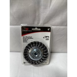 Carborundum Wire Wheel Brush 4” 38511