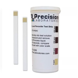 Simplexhealth Peroxide Water Test Strips 0-400ppm (50 test Strips)