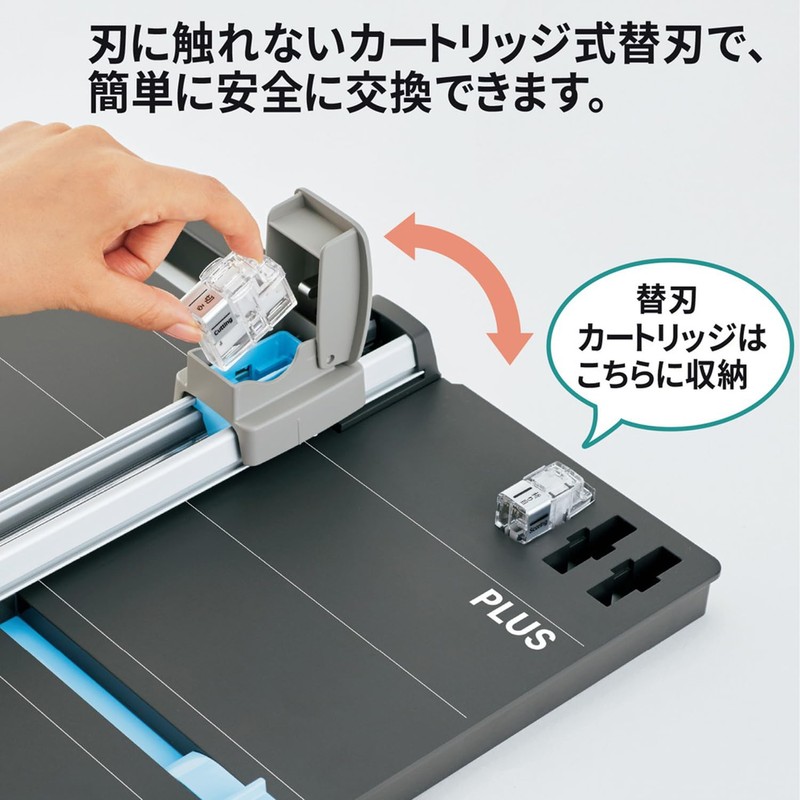 Plus Paper Cutter for Hambunko Replacement Blades Set of 3