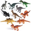 MEROCO Dinosaur Animal Flash Cards for Toddlers with Figurines Animal