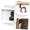 DOITOOL 2pcs Headphone Stand Clamp for Over The Ear Headphones