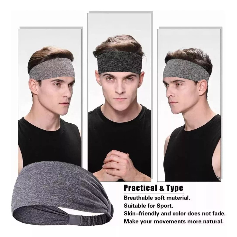 Universo en Linea Banda Deportiva Diadema Transpirable Elástica Ejercicio Full