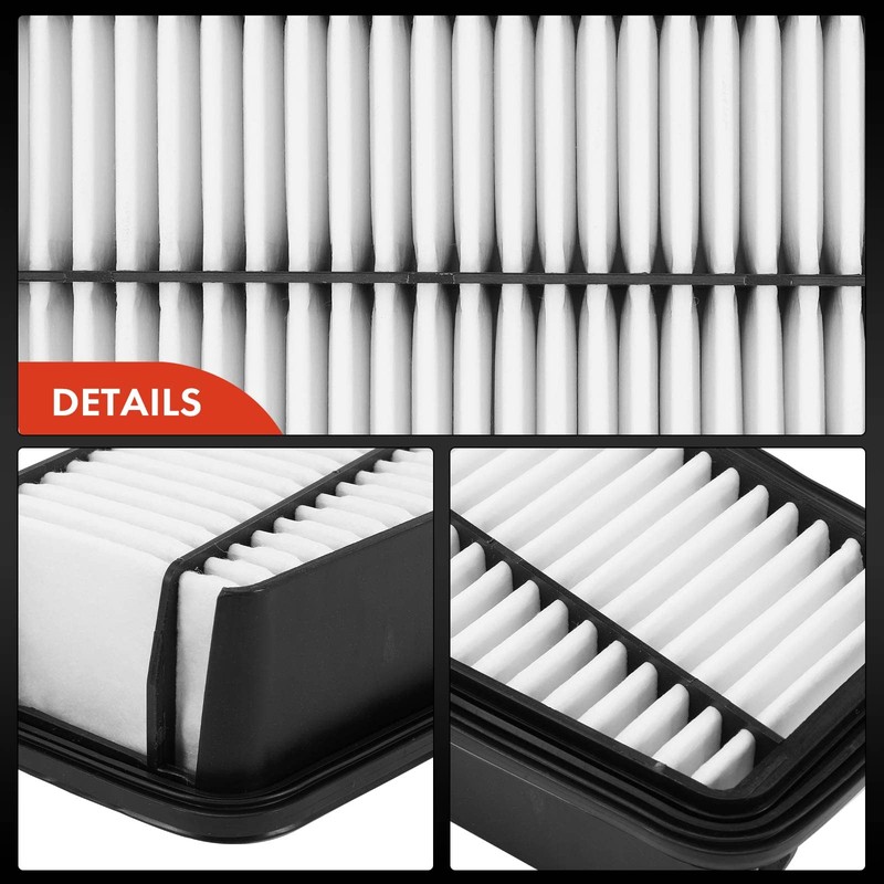 A-Premium 2-PC Engine & Cabin Air Filter with Activated Carbon