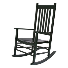 Shine Company 4332DG Vermont Rocking Chair, Dark Green
