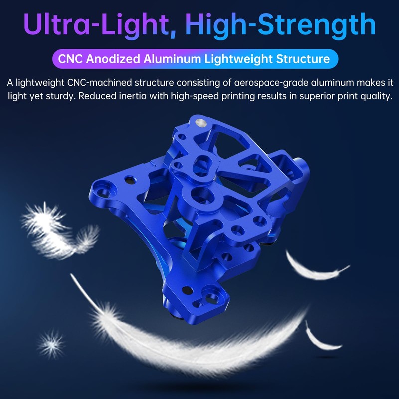 BIQU Panda Extruder CNC Hollow Lightweight Extruder Shell for Bambu-Lab