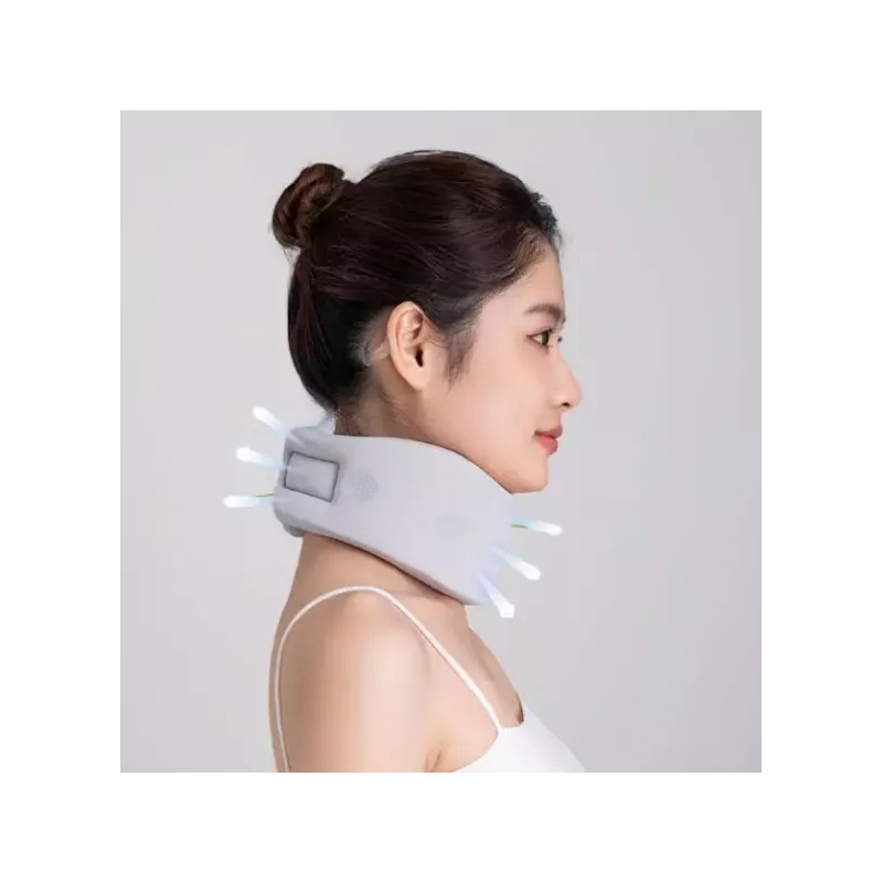 Mokgips 목깁스 비행기 견인기 목 보호대 가정용 거북목 치료기 초경량