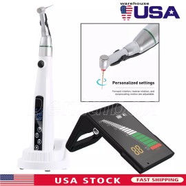 AZDENT Dental Endo Motor 16:1 LED Contra Angle Treatment /Apex-X Root Apex locator - Apex Locator+Endo Motor