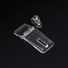 DEEKOUDT 10Pcs Crystal Clear Acrylic Hinged Latch, Snap Door/Box Hinge
