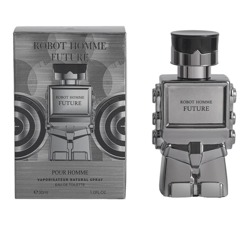 Robot Design Men's Light Fragrance Wood Tone Perfume, Long Lasting