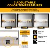 LED Under Cabinet Lighting Hardwired - 3CCT 9 Inch Satin