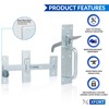 XFORT® Zinc Suffolk Gate Latch, Garden Gate & Garden Door