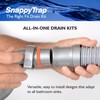 Snappy Trap Universal Bathroom Sink Drain Kit with Flexible P-Trap,