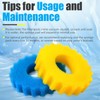 AQUANEAT Replacement Sponge Filter Media Pad Compatible With VIVOHOME/VEVOR/VIVOGROW 1580/1840