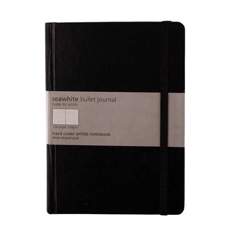 Seawhite 130gsm Hardback Artist Travel Journal with 5mm Dot Grids