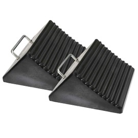 US Cargo Control Wheel Chock w/Wide Handle, 2-Pk