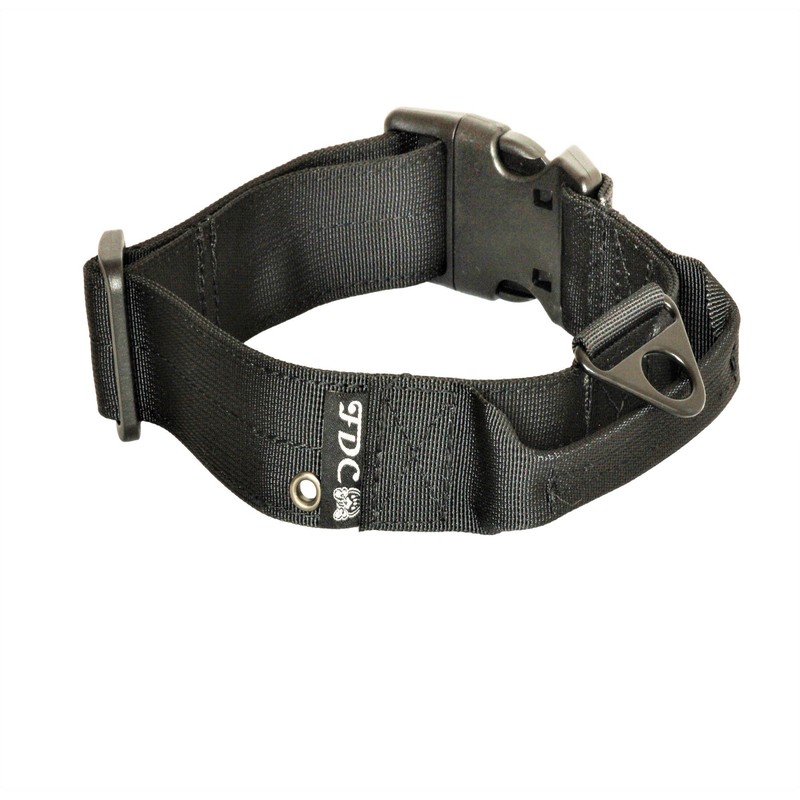 FDC® Dog Tactical Collars with Handle Heavy Duty Training Military