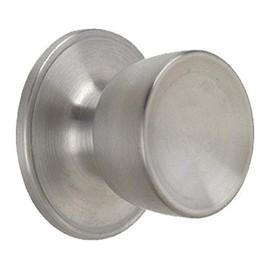 SCHLAGE Dexter by Schlage J10BYR630 Byron Hall and Closet Knob, Satin Stainless Steel