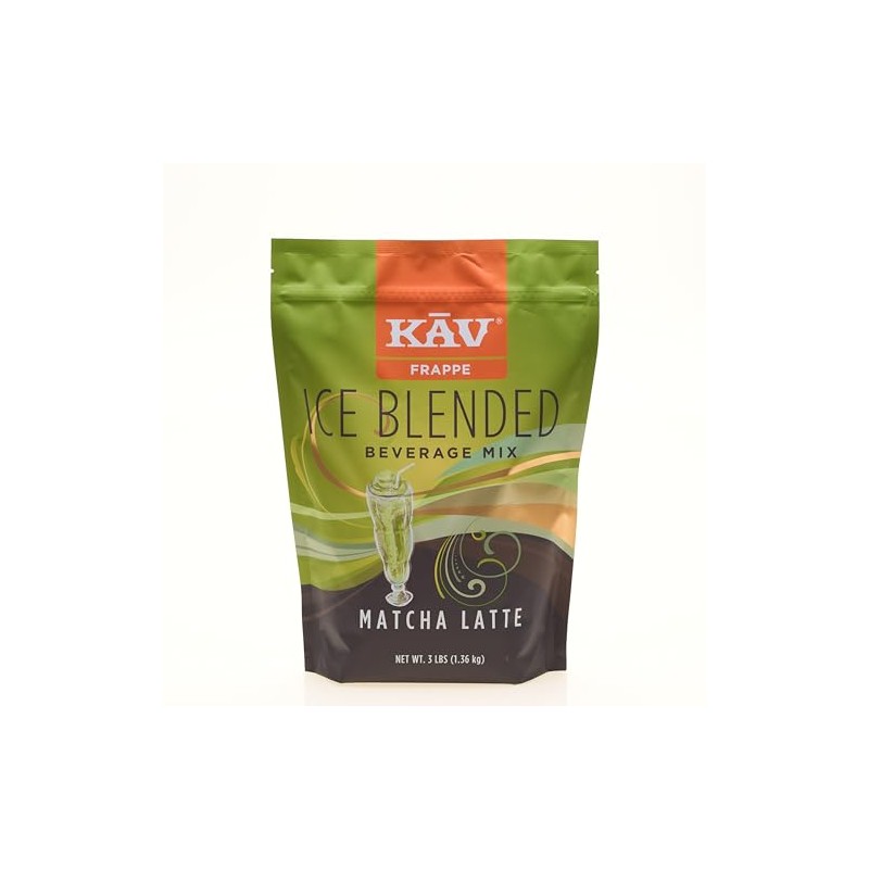 KAV FRAPPE - Ice Blended Beverage Mix Frappe Matcha Latte