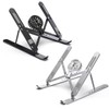 Adjustable Laptop Stand with Detachable Cooling Fan – Portable Foldable