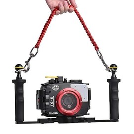 Sea frogs Diving Camera Waterproof case Handle Rope Bracket Handle Rope Diving Miss Rope(Black)