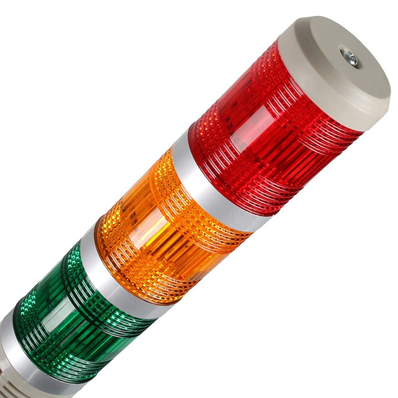 Luban Industrial Signal Tower, Column LED Alarm Tower with Buzzer