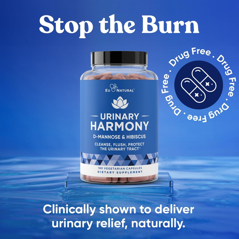 Urinary Harmony D-Mannose Supplement – Urinary Tract Health for Women