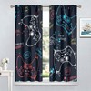 3D Game Controller Pattern Printing Curtains - Living Room, Kitchen