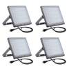 Viugreum 4 Pack 100W LED Flood Lights Outdoor, Waterproof IP67