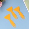 CIYODO 10pcs Car Film Scraper Car Tint Car Squeegee Yellow