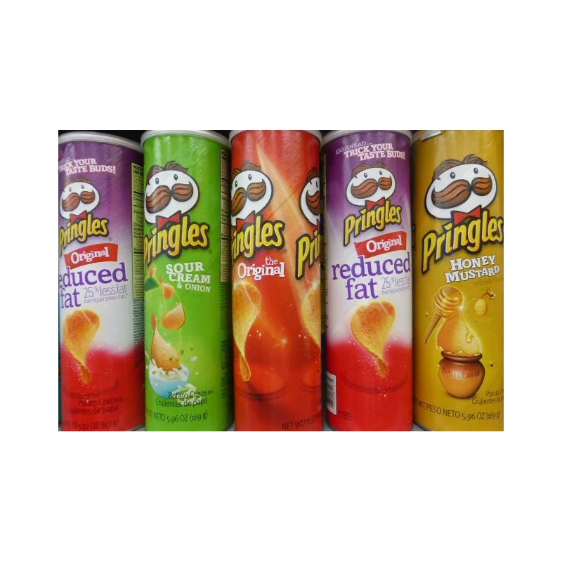 Pringles Super Stack Potato Crisps Chips ~ Pick One Can