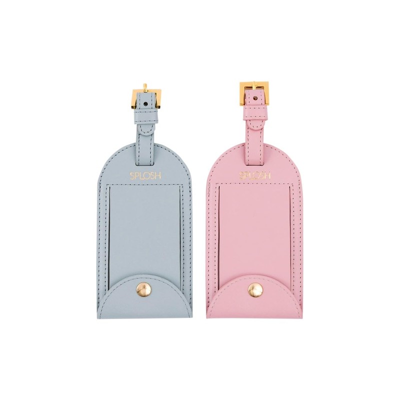 Splosh Mr and Mrs Luggage Tags Wedding Gift Set