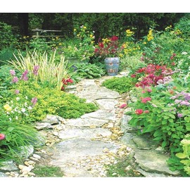 Biggies-Window Well Scene-Garden 70" X 60"