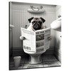 DARO Design - Toilet Picture on 6 mm HDF 40