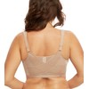 DotVol Women's Full Cup Front Closure Strong Hold Without Underwire