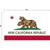 New California Republic Flag 3x5 Ft NCR Flags Double Sided