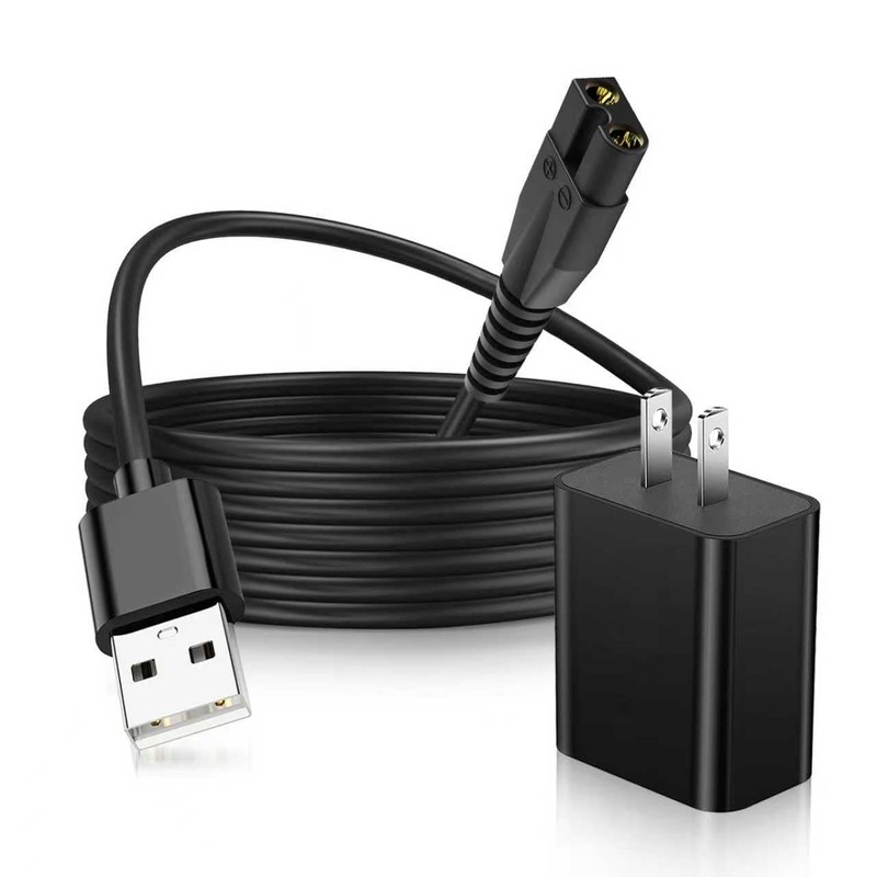 5V USB Charger Compatible with Manspot Groin Hair Trimmer Replacement