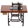 Alipis Dining Table Accessories Mini Sewing Machine Miniature Sewing Model